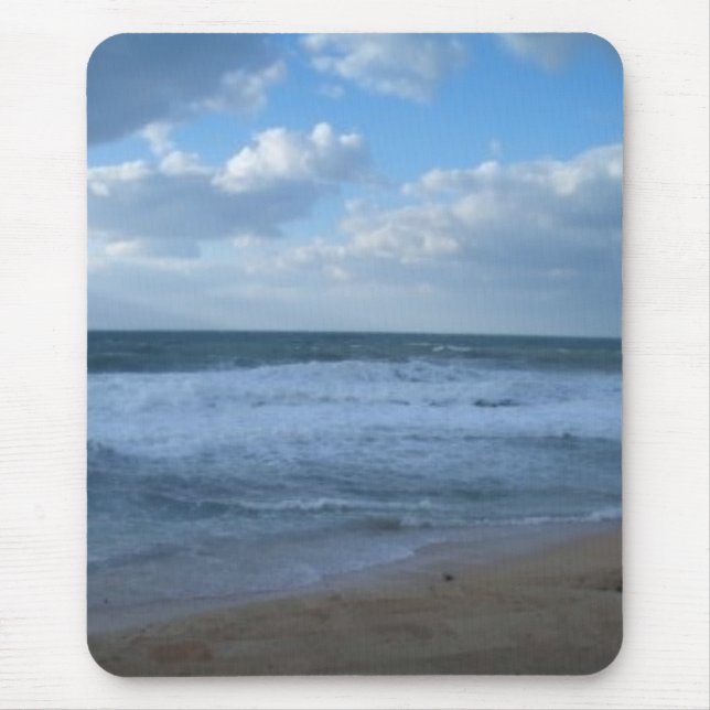 Tapis De Souris plage/océan/ciel (Devant)