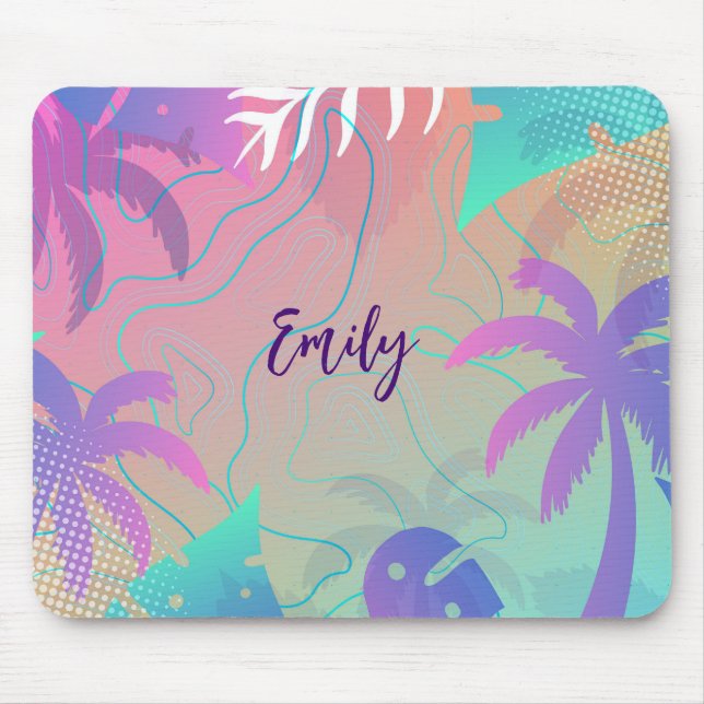 Tapis De Souris Plage personnalisée Mousepad (Devant)
