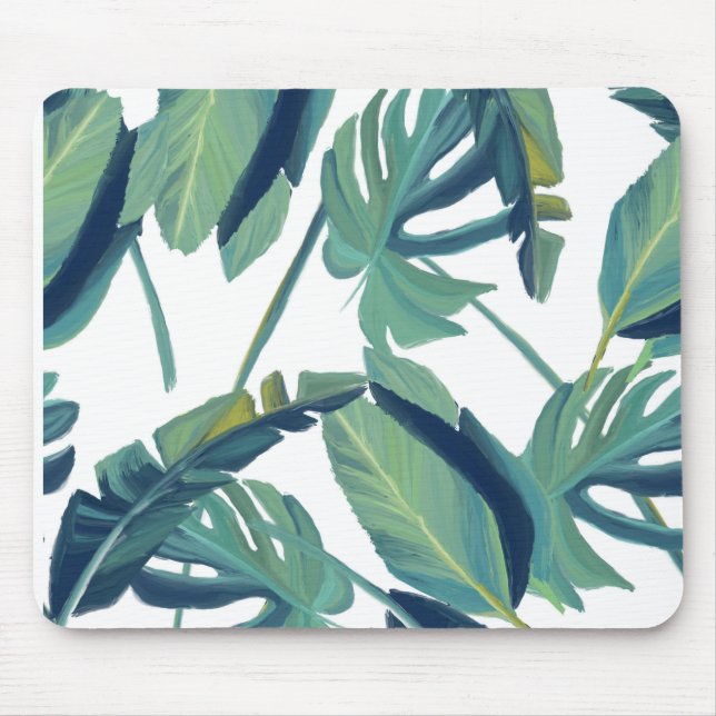 Tapis De Souris Plage personnalisée Palm Leaf Tropical (Devant)