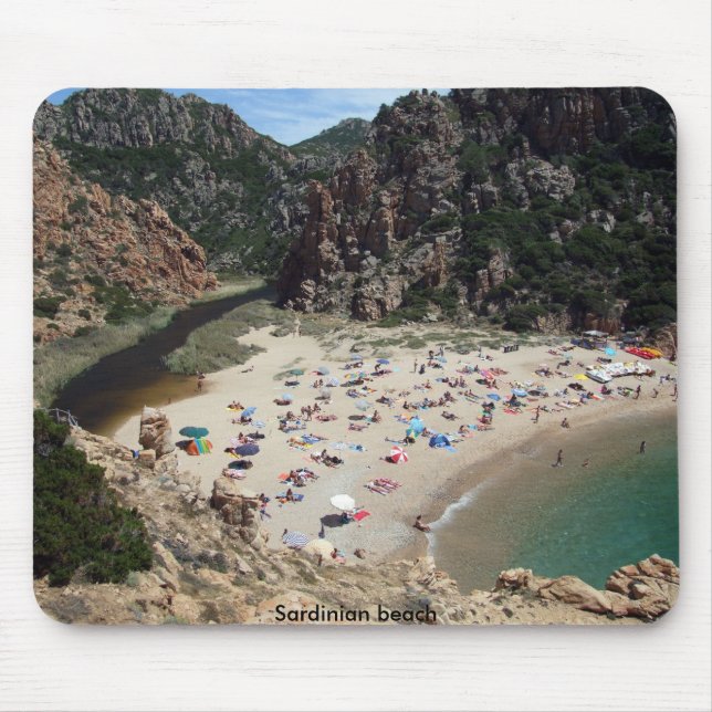 Tapis De Souris Plage sarde (Devant)