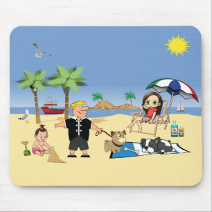 Tapis De Souris Plage tout simplement
