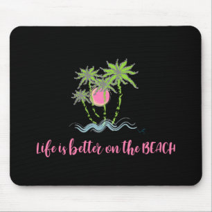 Tapis De Souris Plage Tropical Style Été Graphisme