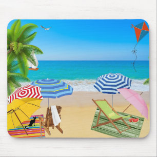 Tapis De Souris Plage tropicale