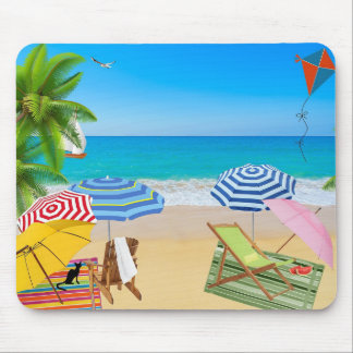 Tapis De Souris Plage tropicale