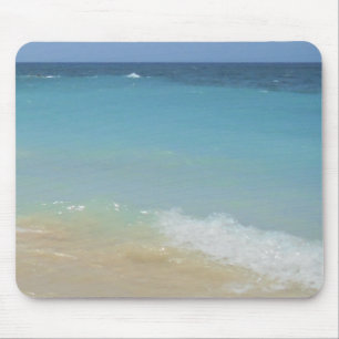Tapis De Souris Plage tropicale Vagues Sable de mer Élégant Modern