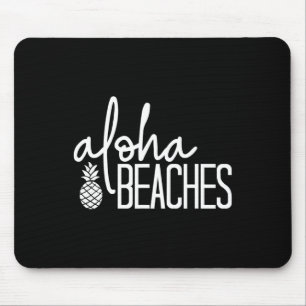 Tapis De Souris Plages Aloha Cute Beach Mariage Enterrement de Vie