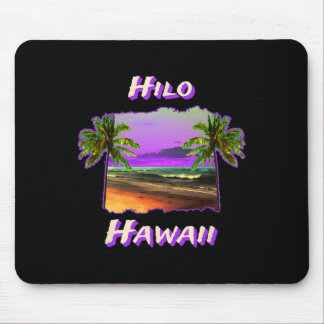Tapis De Souris Plages de Hilo Hawaii