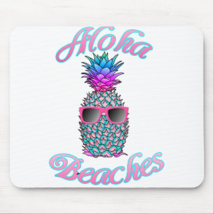 Tapis De Souris Plages tropicales d'Aloha