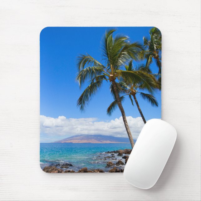 Tapis De Souris Plages tropicales | Maui Hawaii (Avec souris)