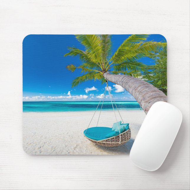 Tapis De Souris Plages tropicales | Tourisme tropical (Avec souris)