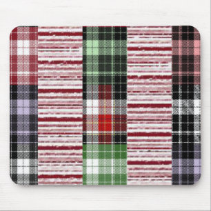 Tapis De Souris Plaid Mousepad
