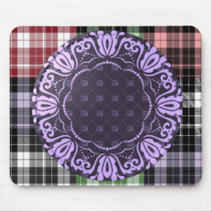 Tapis De Souris Plaid Mousepad