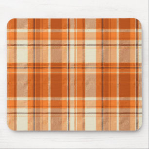 Tapis De Souris Plaid orange
