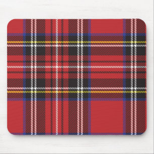 Tapis De Souris Plaid rouge Mousepad