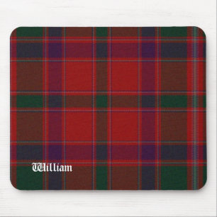 Tapis De Souris Plaid Tartan Red & Green Stewart personnalisé
