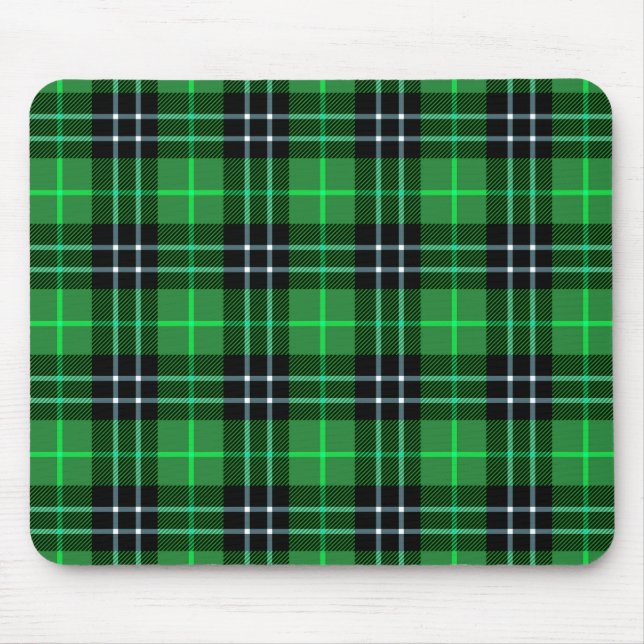 Tapis De Souris Plaid vert irlandais (Devant)