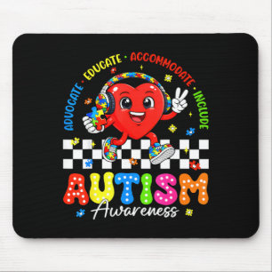 Tapis De Souris Plaider pour l'inclusion éducation spéciale autism