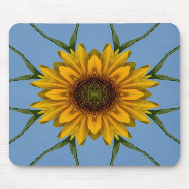 Tapis De Souris Plaisir de tournesol... (Devant)
