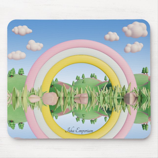 Tapis De Souris Plan de la souris de paysage de Whimscone (Devant)