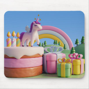 Tapis De Souris Plan de la souris de paysage de Whimscone