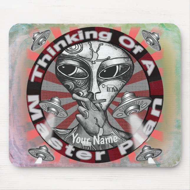 Tapis De Souris Plan directeur Alien - Plaque de souris (Devant)