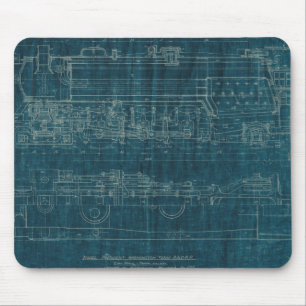 Tapis De Souris Plan directeur du train I