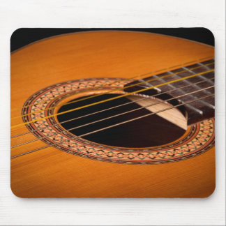 Tapis De Souris Plan rapproché de guitare acoustique