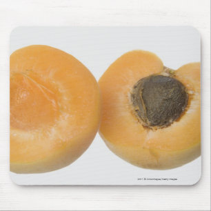 Tapis De Souris Plan rapproché de section transversale d'une prun