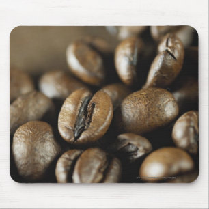 Tapis De Souris Plan rapproché des grains de café