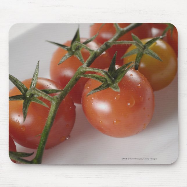 Tapis De Souris Plan rapproché des tomates sur un plateau (Devant)