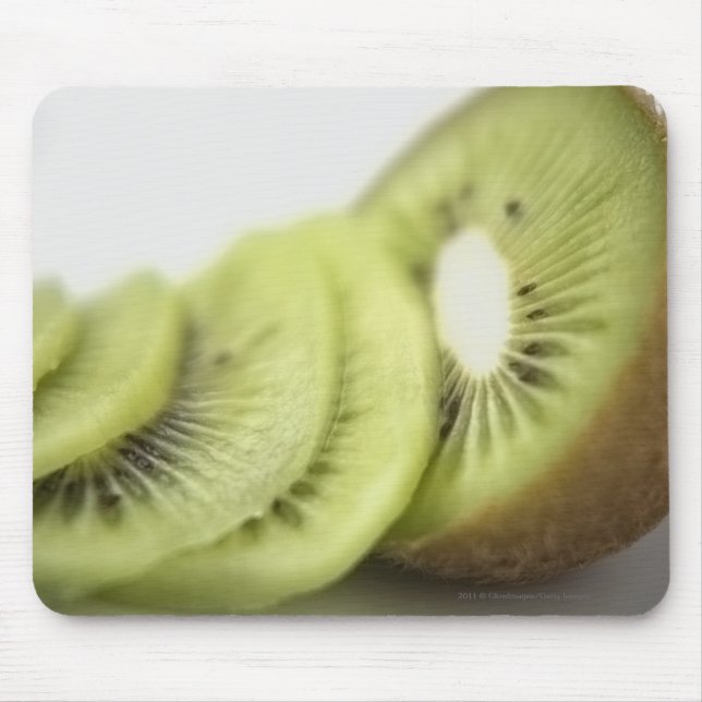 Tapis De Souris Plan rapproché des tranches de kiwi (Devant)