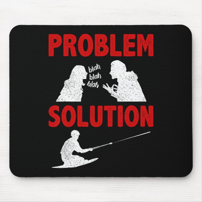 Tapis De Souris Planche à genoux Sport aquatique Solution de probl (Devant)