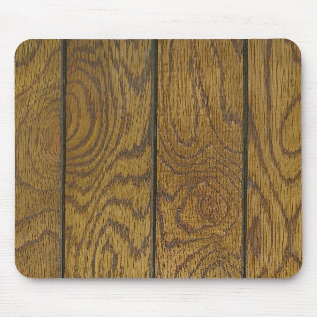 Tapis De Souris Plancher de céréales en bois (Devant)
