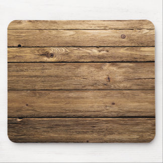 Tapis De Souris Planches foncées patinées