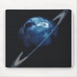 Tapis de Souris Planète Anneaux Cosmique