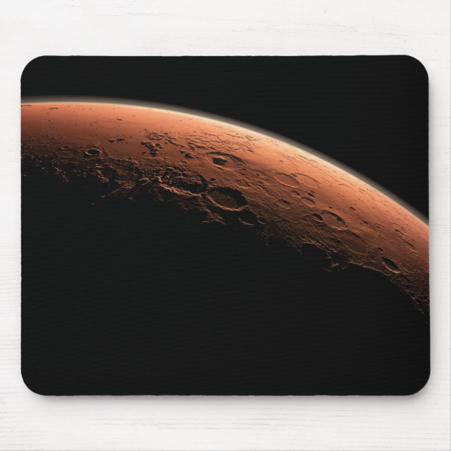 TAPIS DE SOURIS PLANÈTE DE MARS DANS L'UNIVERS, MARS MOUSEPAD (Devant)