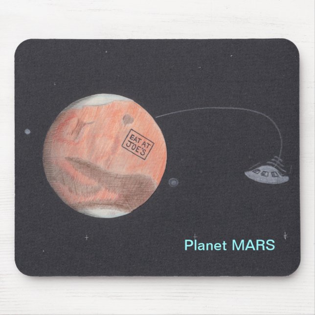 Tapis De Souris Planète MARS mousepad (Devant)