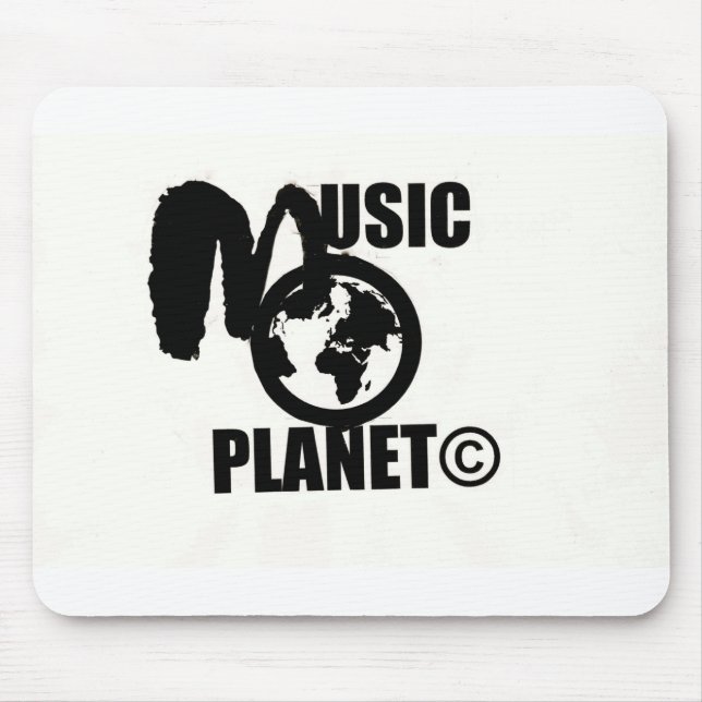TAPIS DE SOURIS PLANÈTE MUSICALE (Devant)