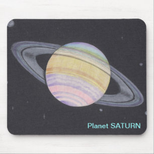 Tapis de souris Planète SATURNE