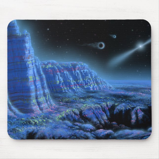 Tapis De Souris Planètes de pulsar II Mousepad (Devant)