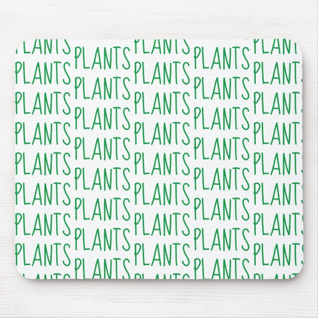 Tapis De Souris Plante Motif Plante moderne (Devant)