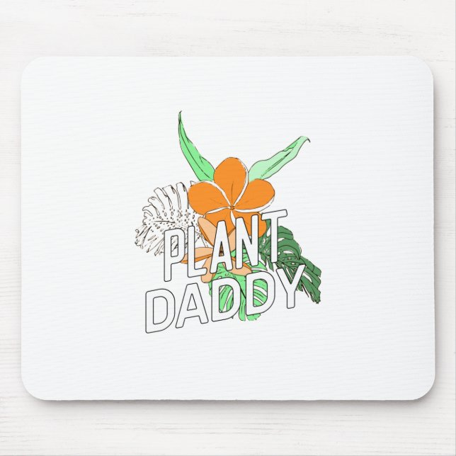 Tapis De Souris Plante papa (Devant)