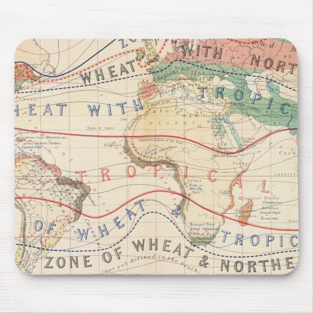 Tapis De Souris plantes de distribution (Devant)