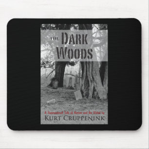 Tapis De Souris Plaque de la souris de la couverture en bois foncé