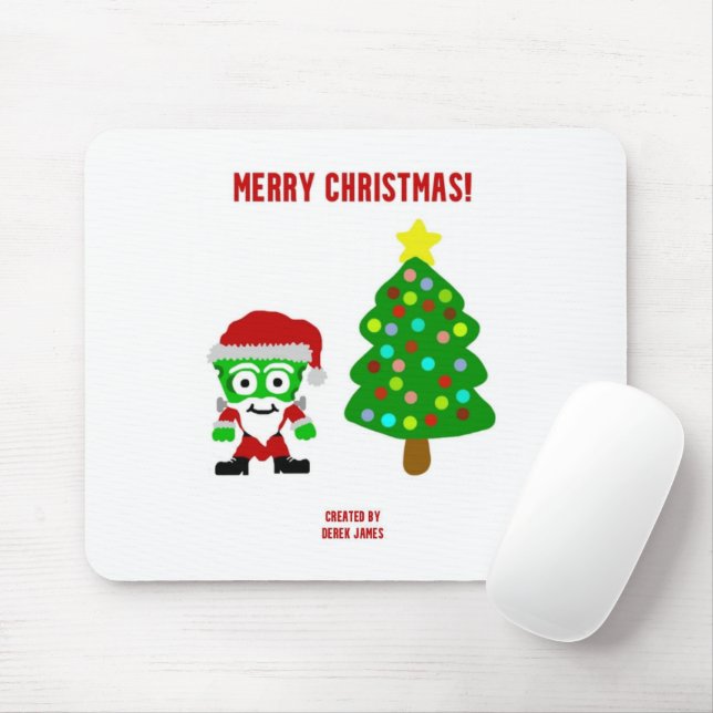 Tapis De Souris Plaque de la souris FrankenCheese de Noël (Avec souris)