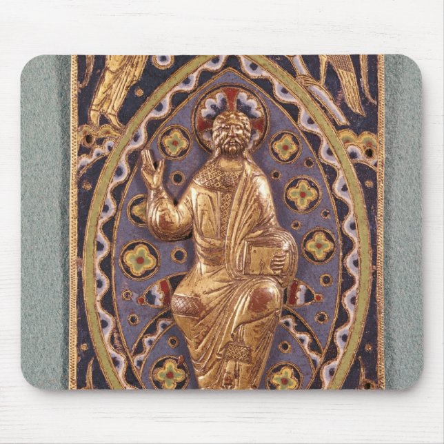 Tapis De Souris Plaque de reliquaire dépeignant le Christ (Devant)