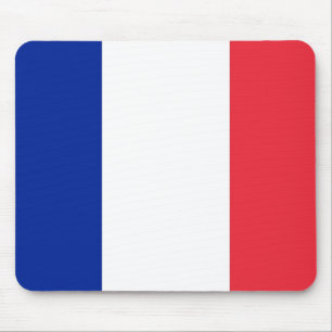 Tapis De Souris Plaque de souris avec Drapeau de France