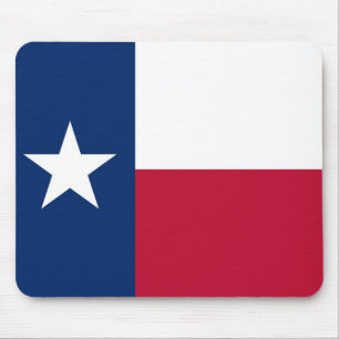 Tapis De Souris Plaque de souris avec Drapeau du Texas - USA