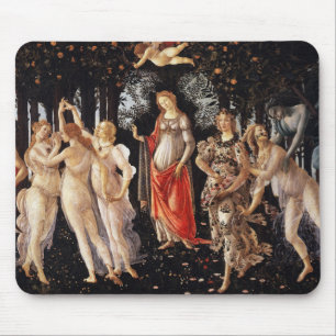 Tapis De Souris Plaque de souris Botticelli Primavera
