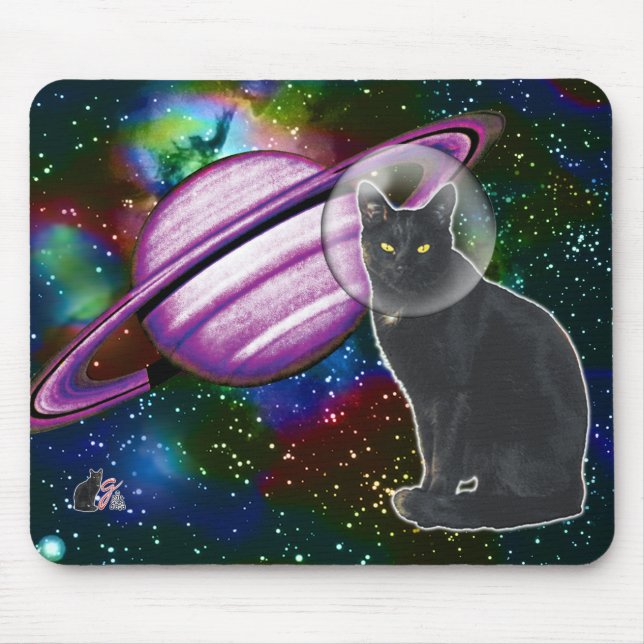 Tapis De Souris Plaque de souris Cosmo Space-Cat (Devant)